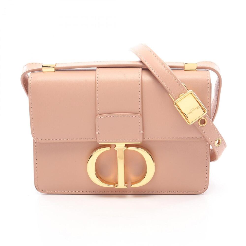 DIOR Pink Leather Shoulder Bag